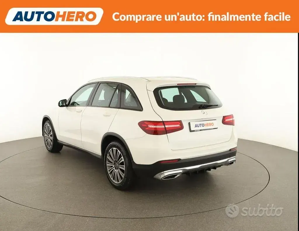 Usata Mercedes GLC250 Exclusive 205 CV (150 kW) 2018 Bianco SUV