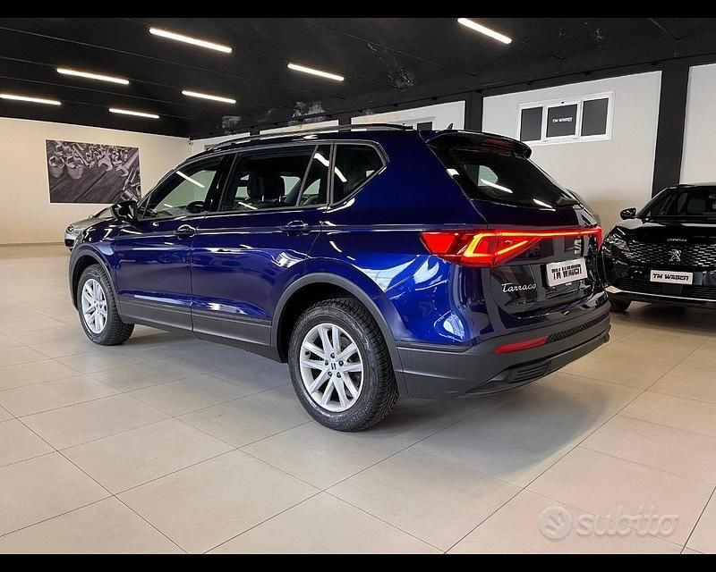 Usata Seat Tarraco Style 150 CV (110 kW) 2023 Blu SUV