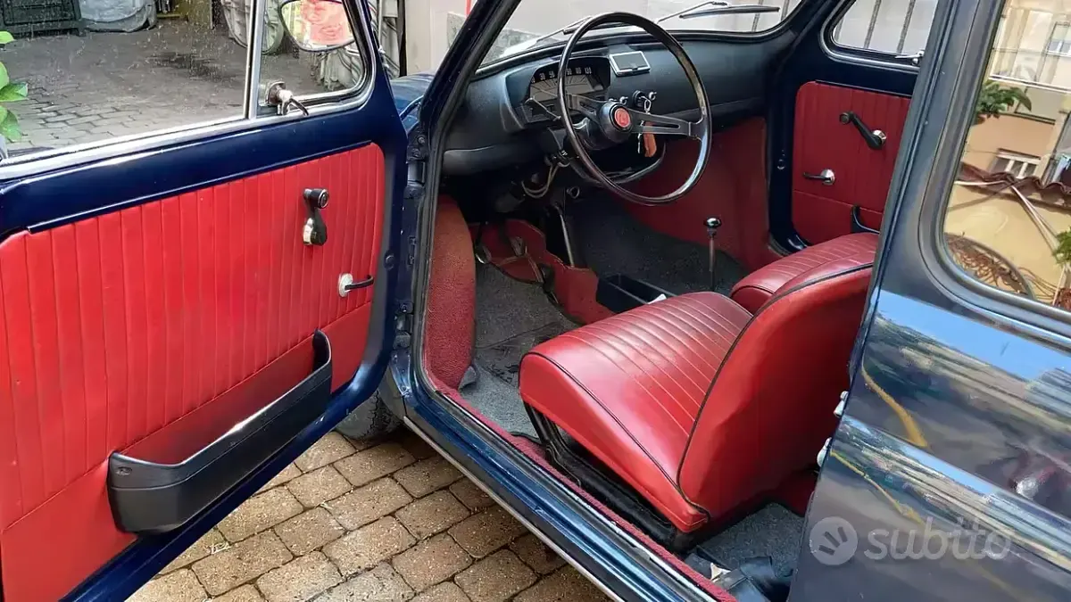Usata Fiat 500 1970 Bluazzurro Utilitaria
