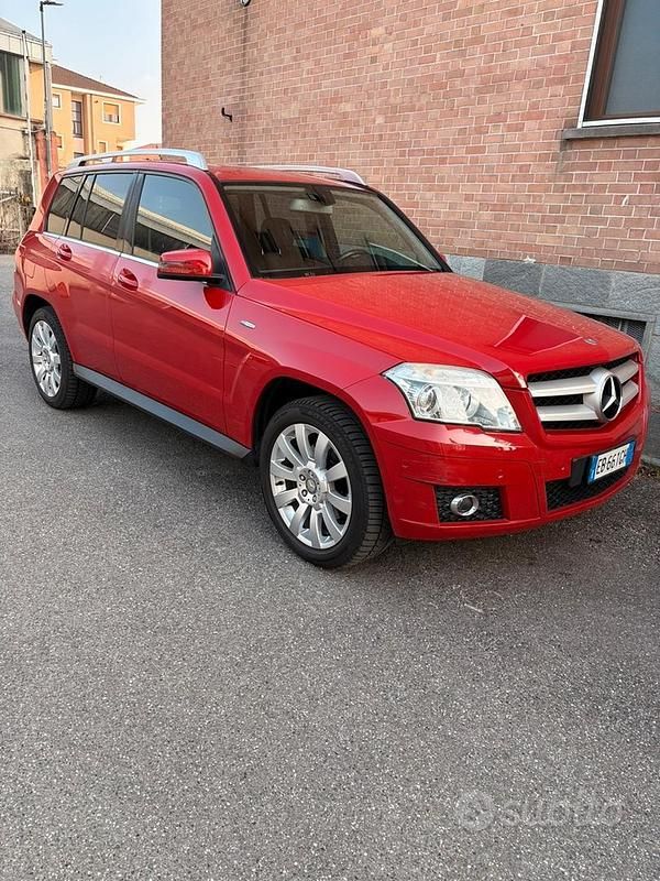Usata Mercedes GLK220 170 CV (125 kW) 2010 Rosso SUV