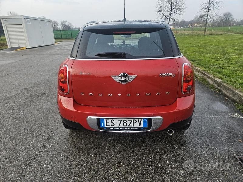 Usata Mini Cooper D Countryman 111 CV (81 kW) 2013 Rosso SUV