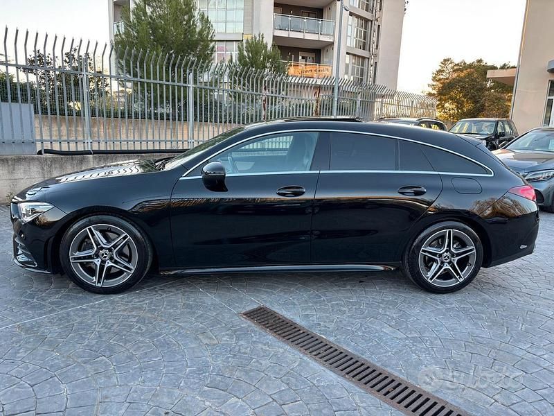 Usata Mercedes CLA200 AMG line 150 CV (110 kW) 2020 Nero Berlina