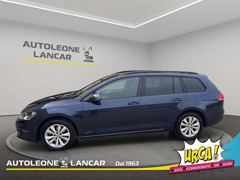 Usata VW Golf VII Comfortline 105 CV (77 kW) 2014 Blu Station wagon