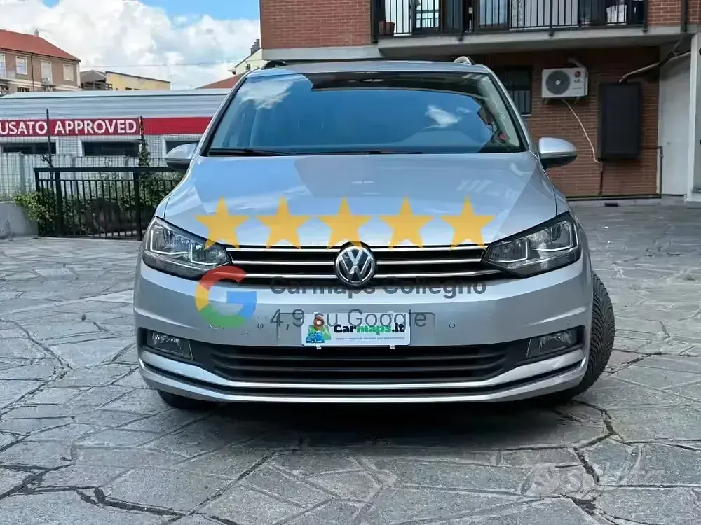 Usata VW Touran Business 116 CV (85 kW) 2017 Grigio Monovolume