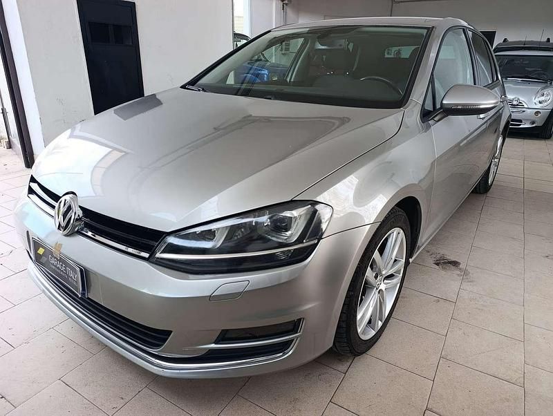 Usata VW Golf VII Highline 122 CV (89 kW) 2015 Argento Berlina