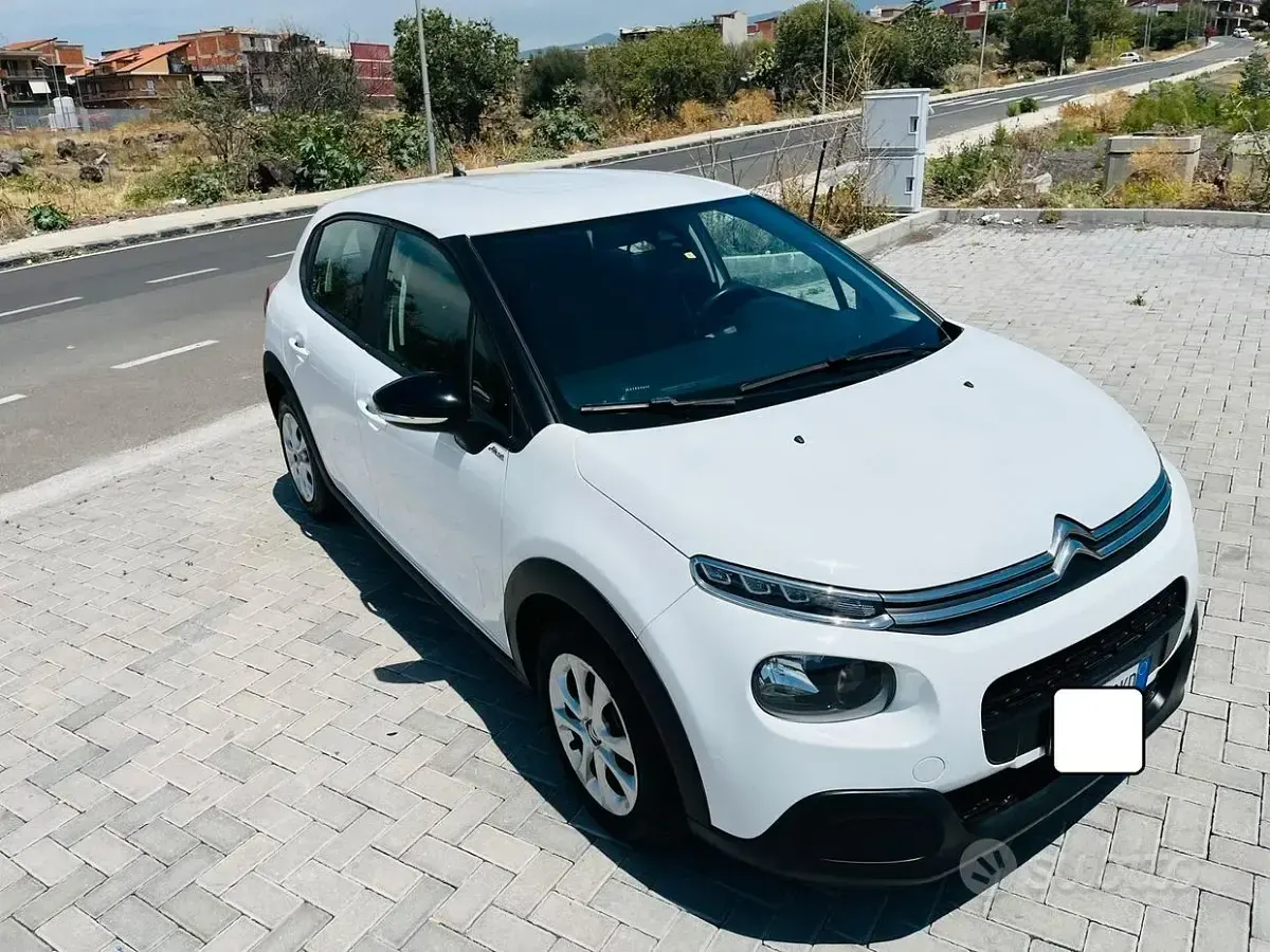 Usata Citroën C3 102 CV (75 kW) 2019 Bianco Utilitaria