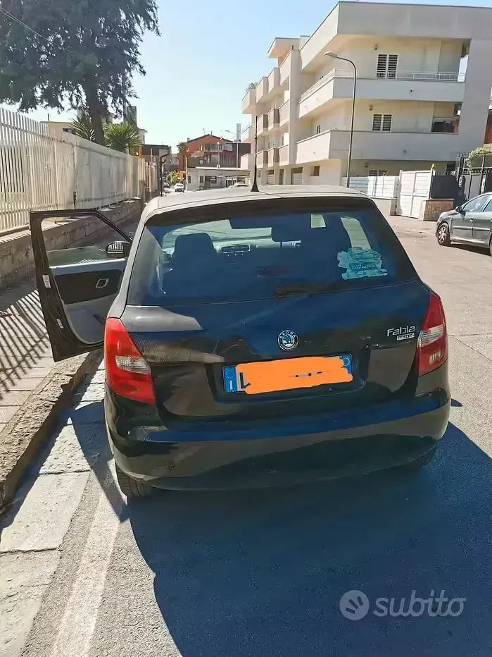 Begagnad Skoda Fabia 80 HK (58 kW) 2008 Svart Halvkombi