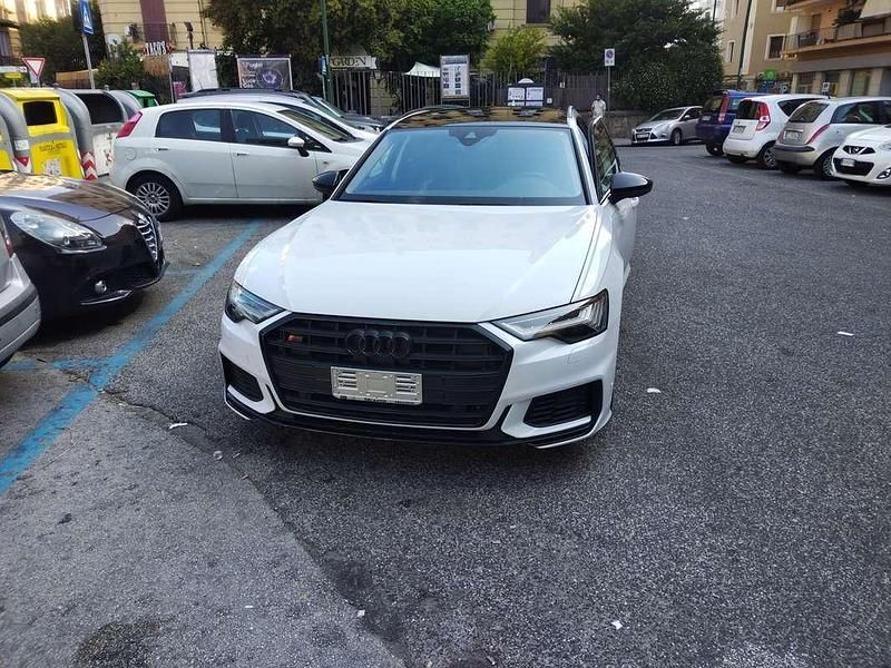 Bianco Usata 2022 Audi S6 Ambiente Station wagon | 55.000 € (Super prezzo) - Immagine 1/4