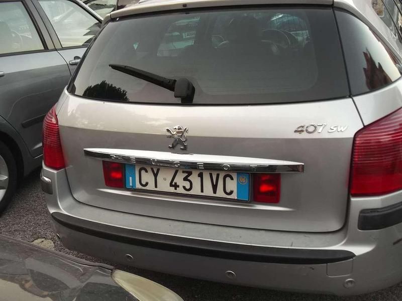 Usata Peugeot 407 Sport 136 CV (100 kW) 2006 Argento Station wagon