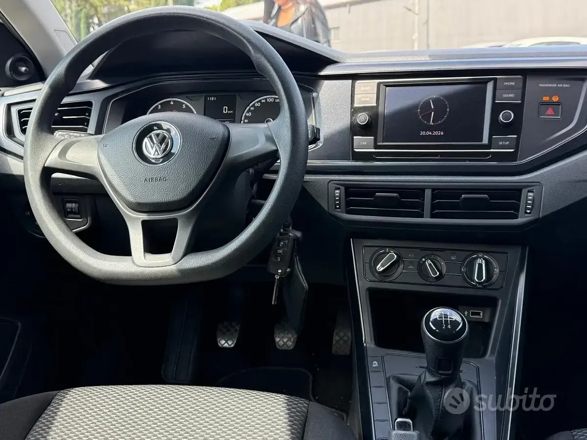 Usata VW Polo 95 CV (69 kW) 2018 Bianco Utilitaria