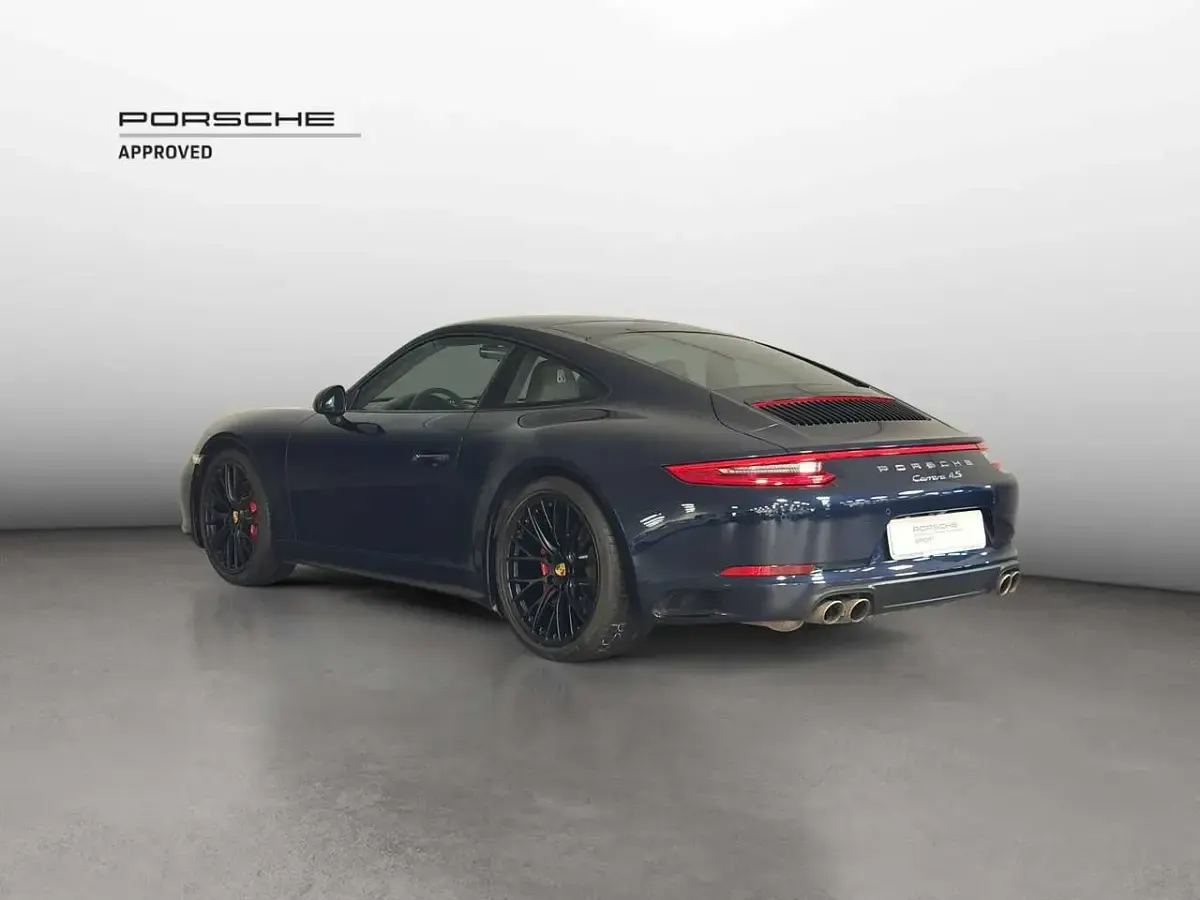 Usata Porsche 991 420 CV (308 kW) 2017 Blu notte Coupé