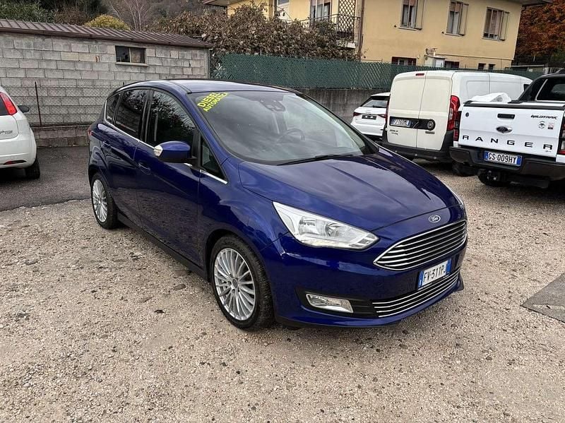 Blu/azzurro Usata 2019 Ford C-MAX Titanium S Monovolume | 15.000 € (Molto cara) - Immagine 1/4