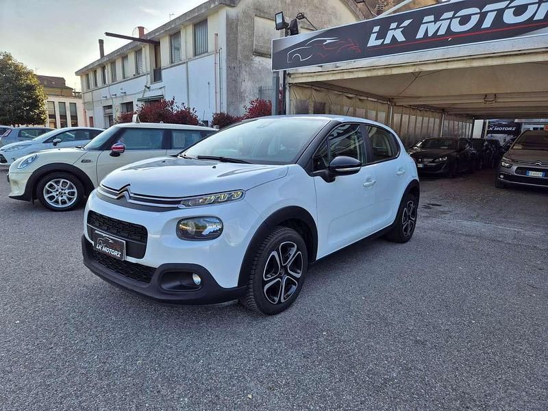 Usata Citroën C3 Feel 82 CV (60 kW) 2018 Bianco Utilitaria