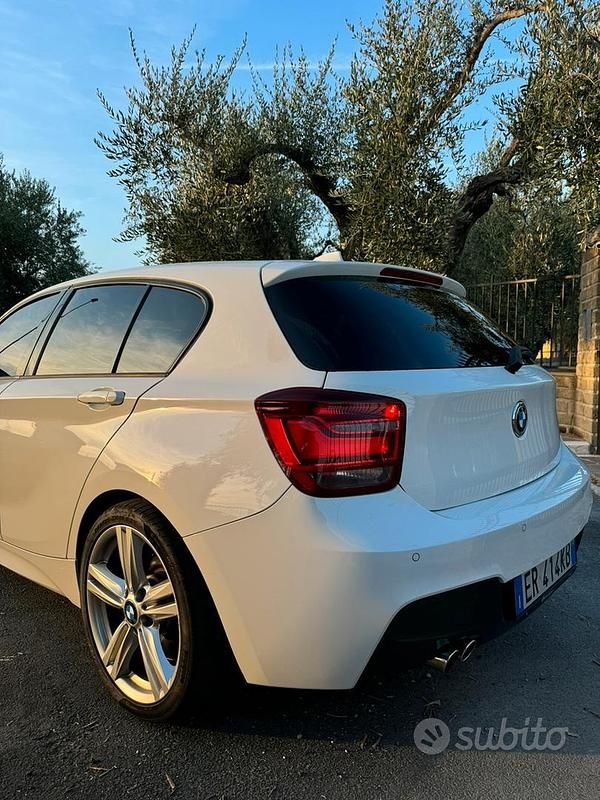 Usata BMW 120 M Sport 184 CV (135 kW) 2013 Bianco Utilitaria