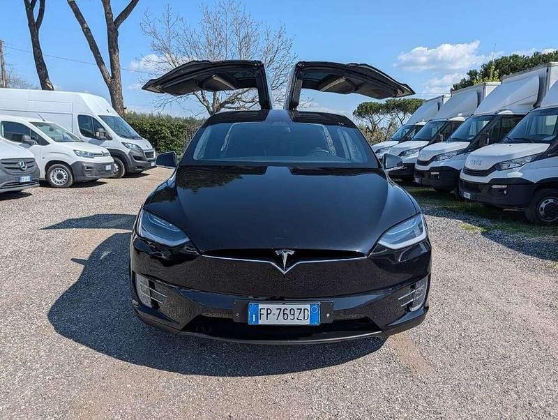 Usata Tesla Model X 158 kW (215 CV) 2018 Nero SUV