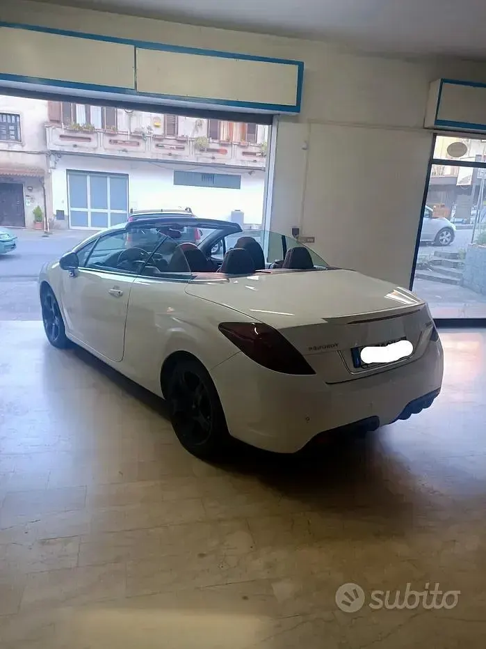 Usata Peugeot 308 CC Allure 163 CV (119 kW) 2012 Bianco Cabrio