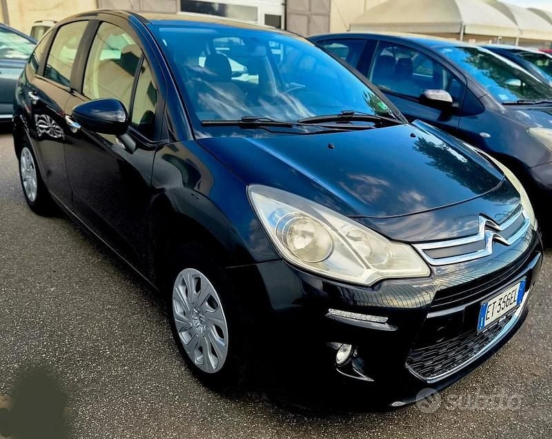 Usata Citroën C3 Exclusive 82 CV (60 kW) 2013 Nero Berlina