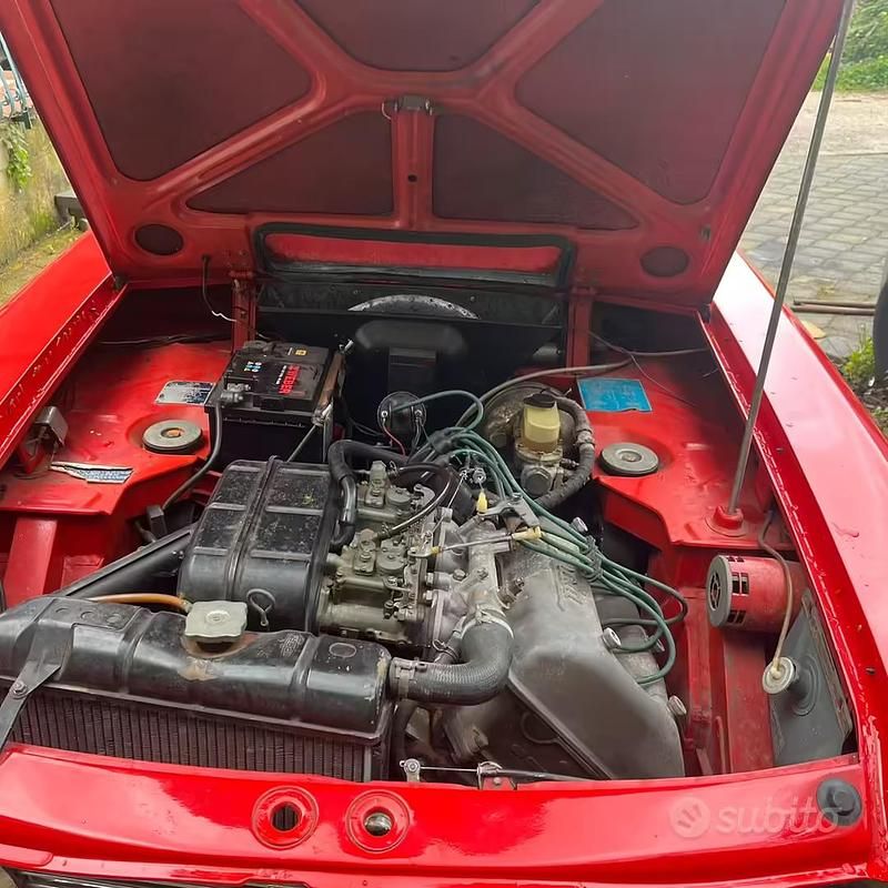 Usata Lancia Fulvia 1970 Rosso Coupé