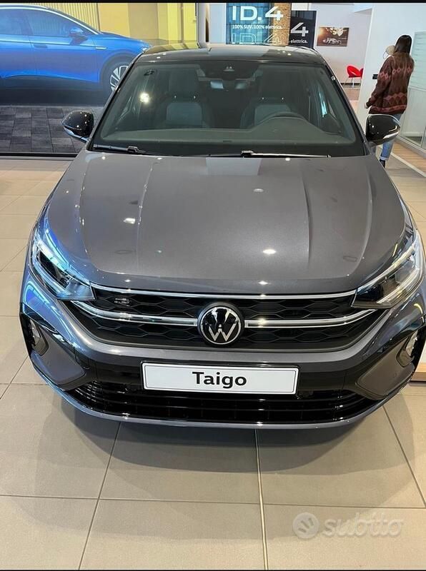 Usata VW Taigo R-line 110 CV (80 kW) 2022 Grigio SUV