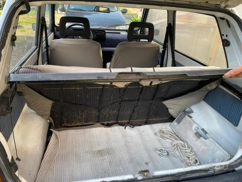 Usata Fiat Panda 34 CV (25 kW) 1989 Bianco Utilitaria