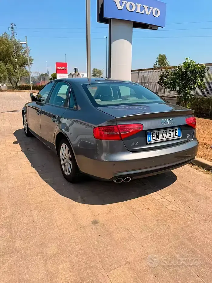 Usata Audi A4 Ambiente 136 CV (100 kW) 2014 Grigio Berlina