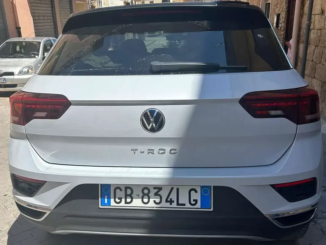 Usata VW T-Roc Advance 116 CV (85 kW) 2020 Bianco SUV