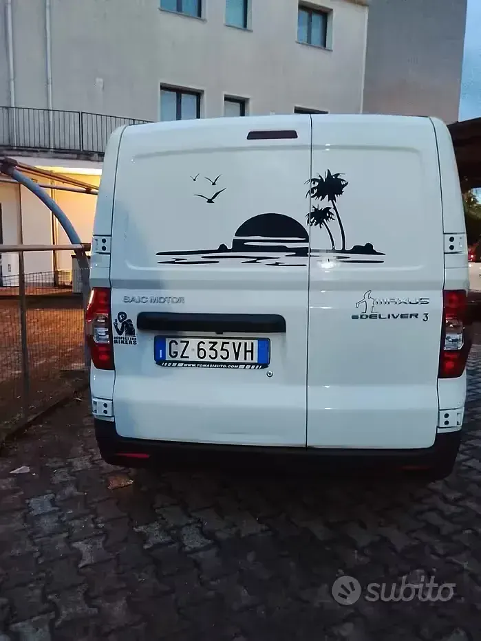 Usata Maxus eDeliver 3 50 kW (68 CV) 2025 Bianco Furgone