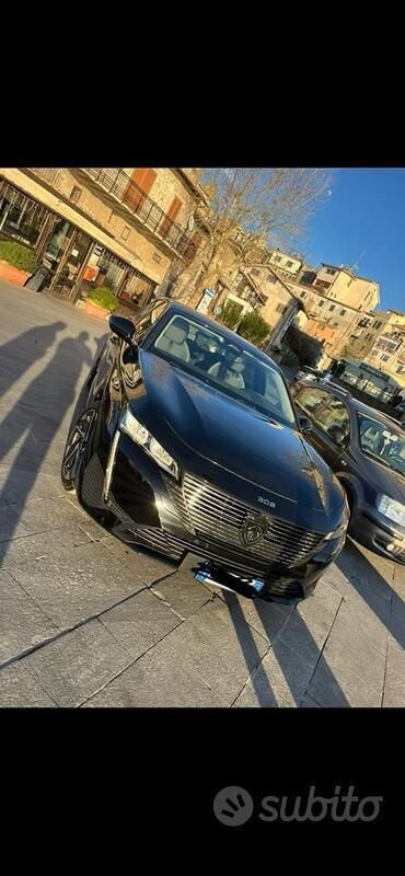 Usata Peugeot 308 150 CV (110 kW) 2022 Nero Berlina