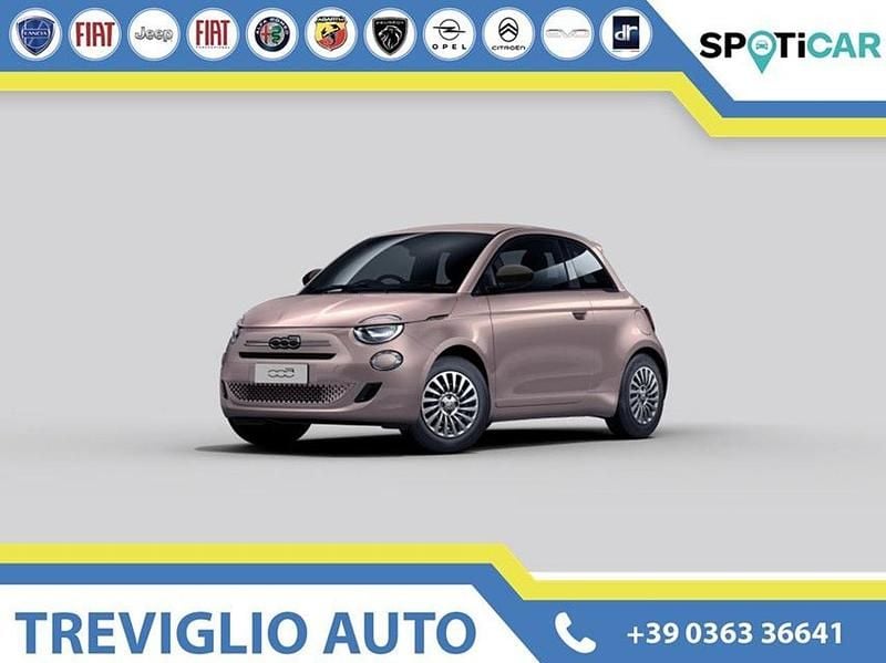 Nuova Fiat 500 Icon 65 CV (47 kW) 2025 Rosa / metallizzato Utilitaria