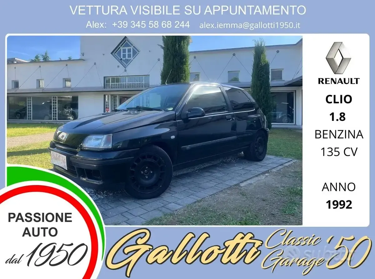 Usata Renault Clio 135 CV (99 kW) 1992 Utilitaria