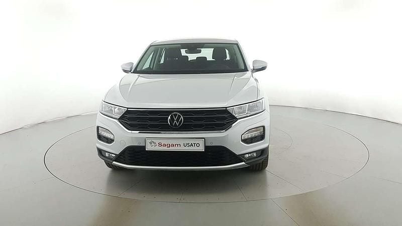 Usata VW T-Roc Business 150 CV (110 kW) 2021 White silver metallizzato SUV