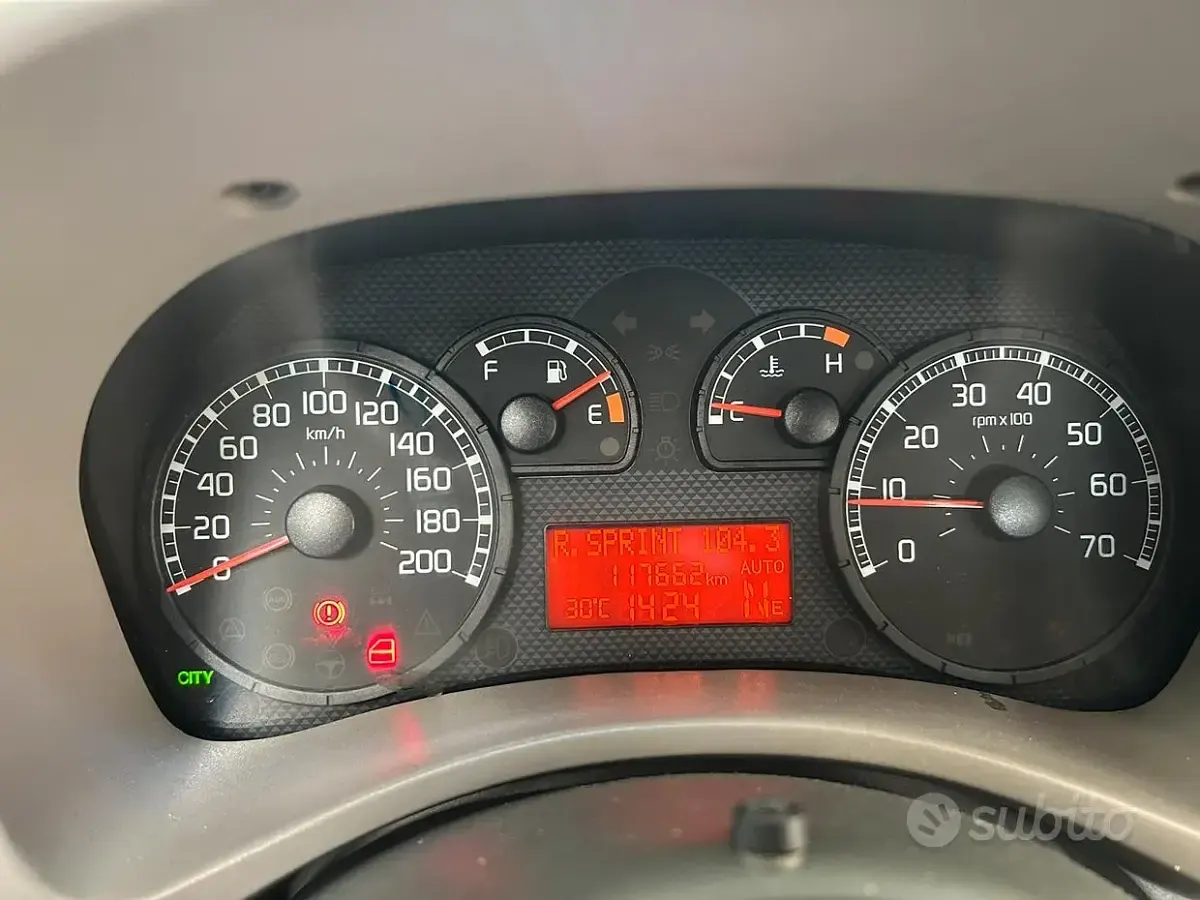 Usata Fiat Panda 60 CV (44 kW) 2006 Giallo Utilitaria
