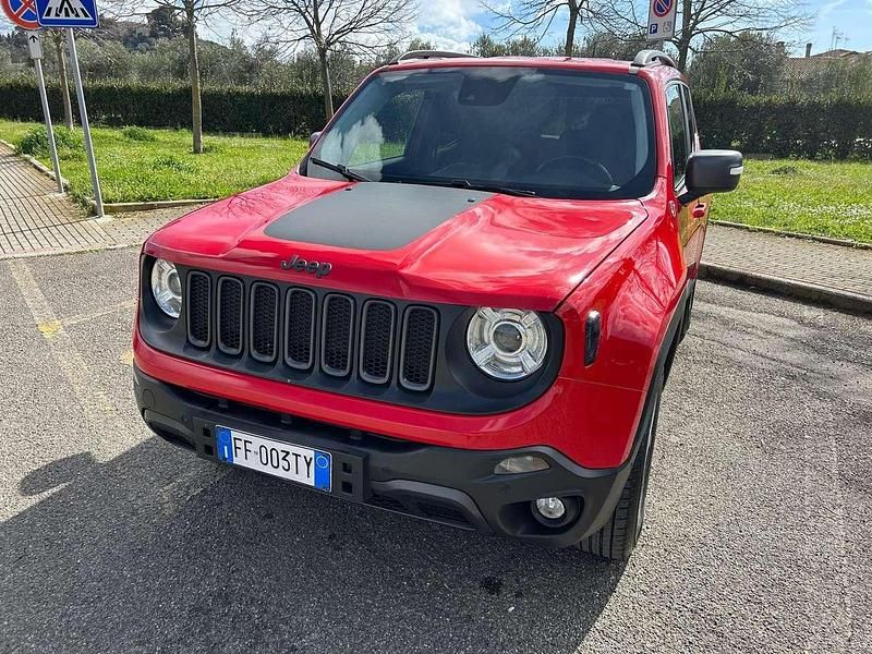 Rosso Usata 2017 Jeep Renegade Trailhawk SUV | 8500 € (Super prezzo) - Immagine 1/4