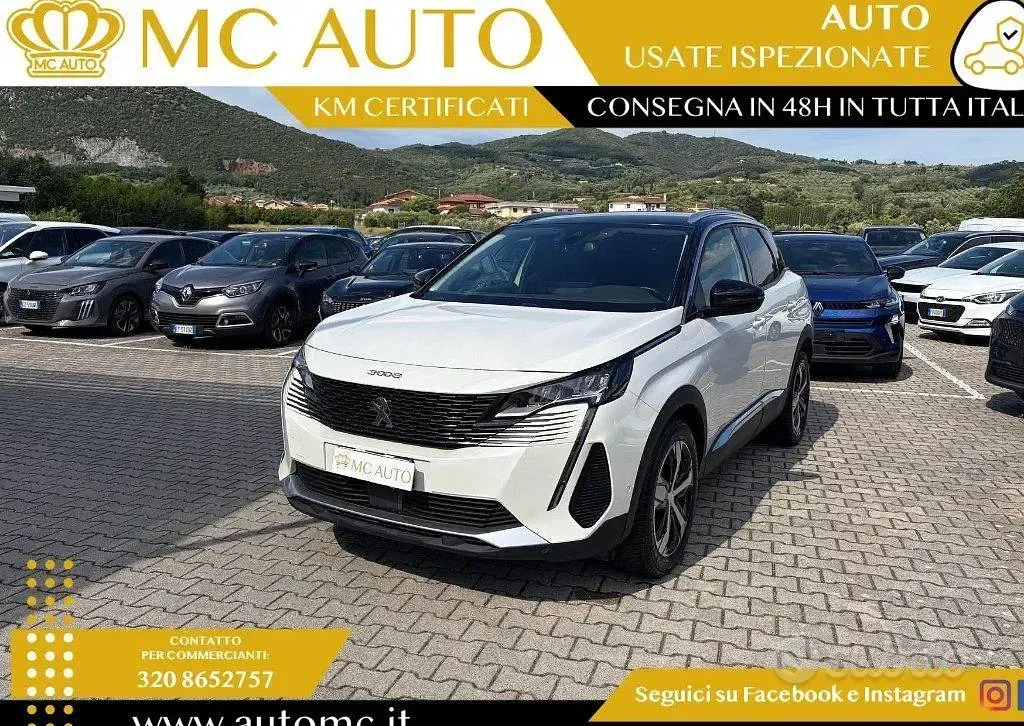 Usata Peugeot 3008 Allure 131 CV (96 kW) 2021 Bianco SUV
