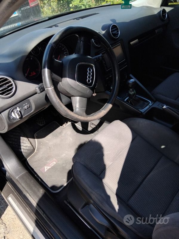 Usata Audi A3 150 CV (110 kW) 2008 Nero Berlina