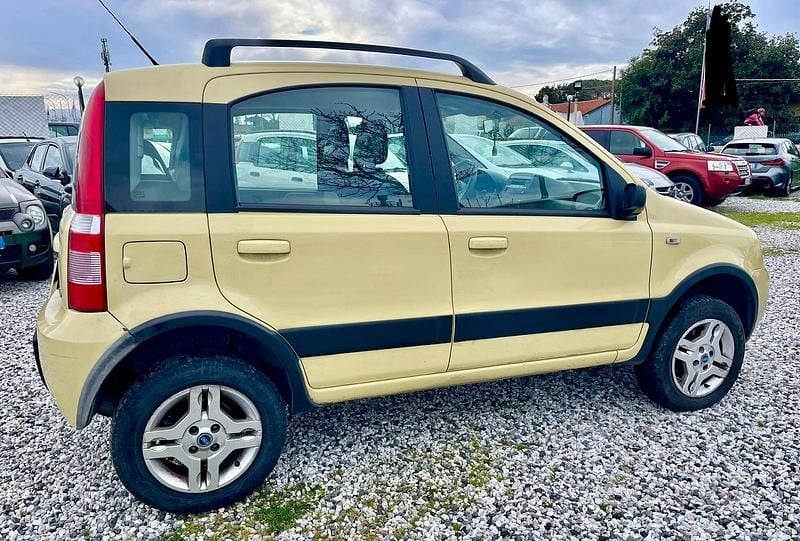 Usata Fiat Panda 4x4 69 CV (50 kW) 2007 Giallo Utilitaria