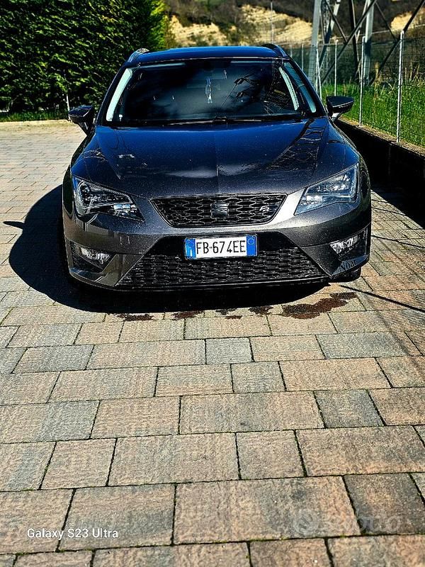 Usata Seat Leon 184 CV (135 kW) 2015 Grigio Station wagon