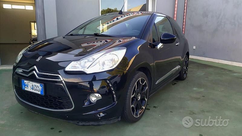 Usata DS Automobiles DS3 So Chic 2015 Nero Cabrio