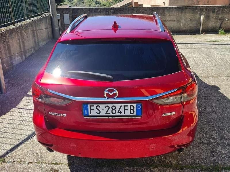 Usata Mazda 6 Exclusive 184 CV (135 kW) 2018 Rosso Station wagon