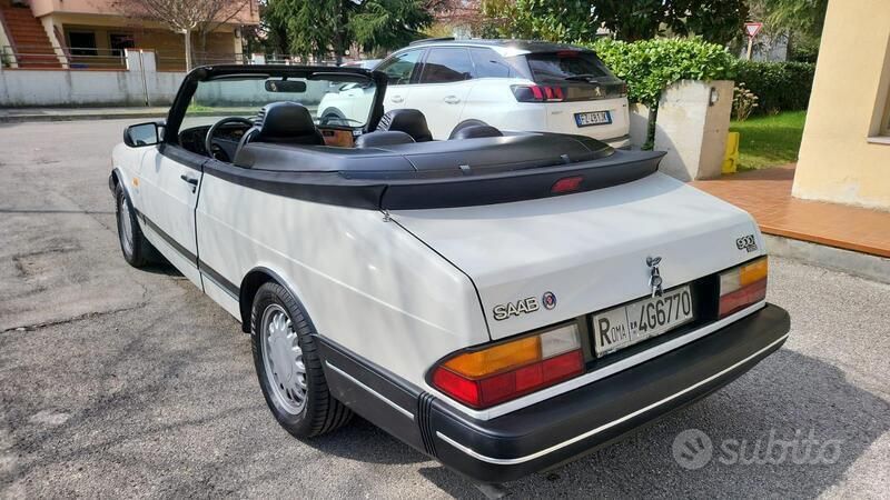 Usata Saab 900 Cabriolet 1993 Bianco Cabrio