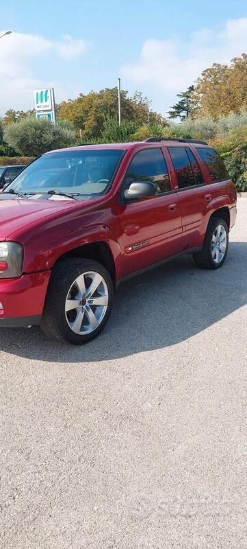 Usata Chevrolet TrailBlazer LTZ 273 CV (200 kW) 2002 Rosso SUV