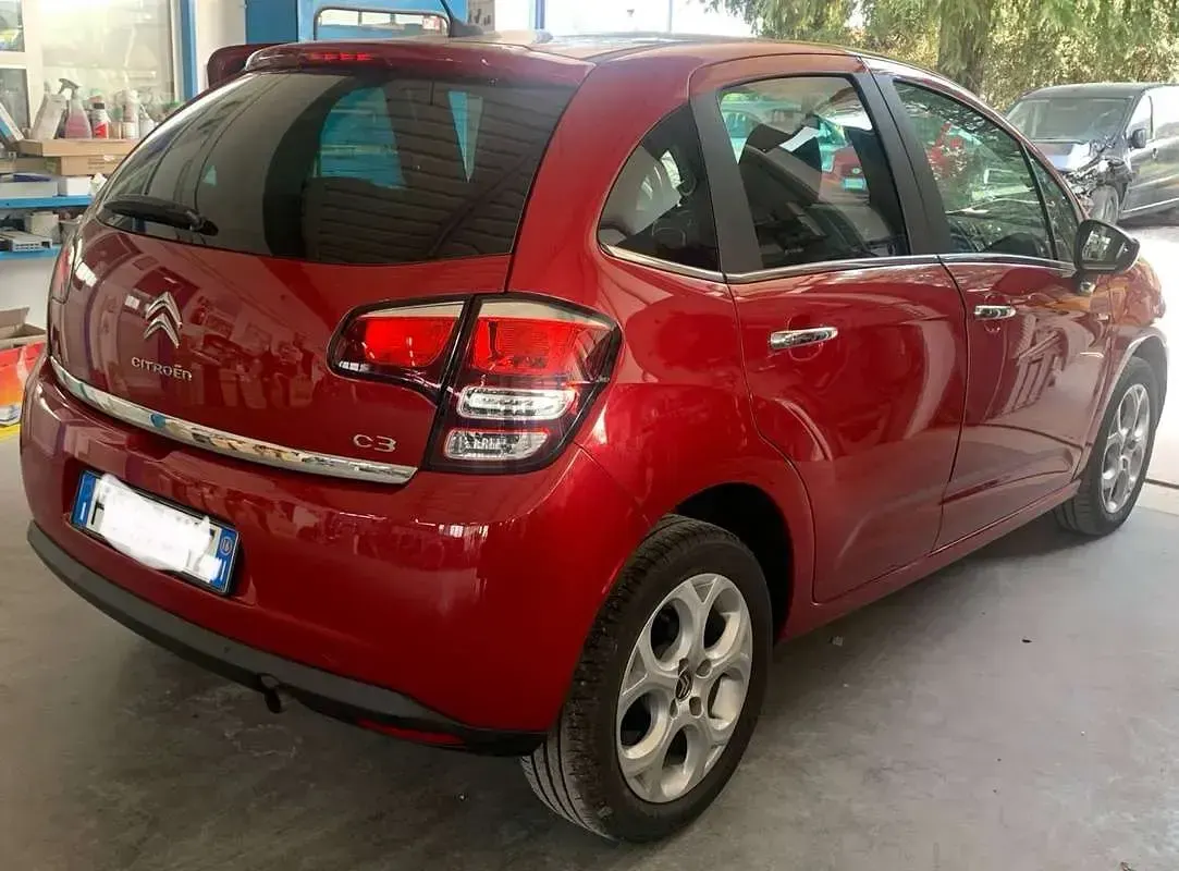 Usata Citroën C3 Exclusive 82 CV (60 kW) 2016 Rosso Berlina