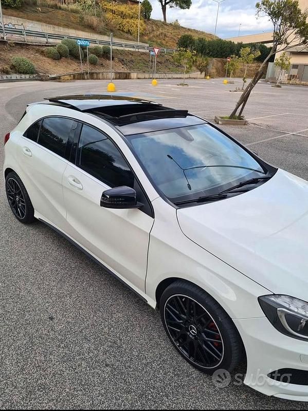 Usata Mercedes A180 AMG 2015 Bianco Berlina