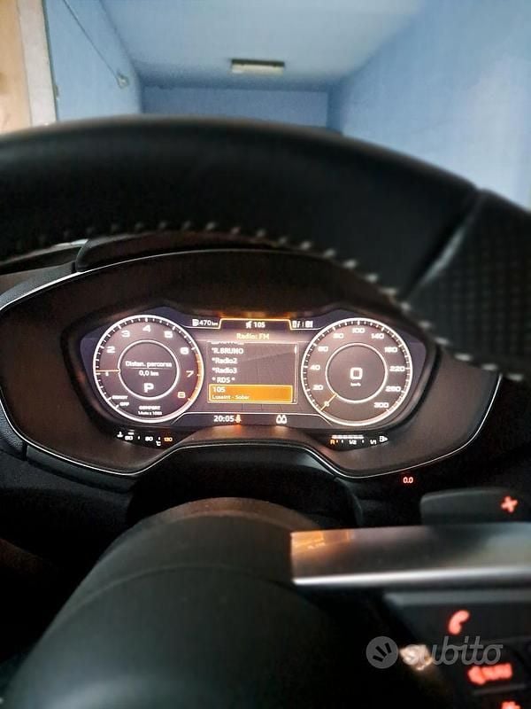 Usata Audi TT S-Line 245 CV (180 kW) 2020 Nero Coupé