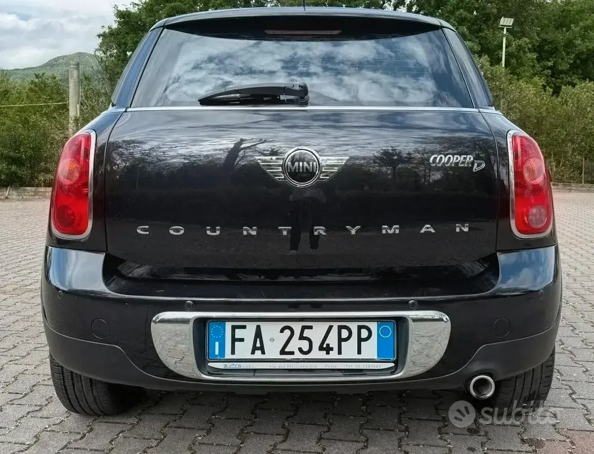 Usata Mini Cooper D Countryman 111 CV (81 kW) 2013 Nero SUV