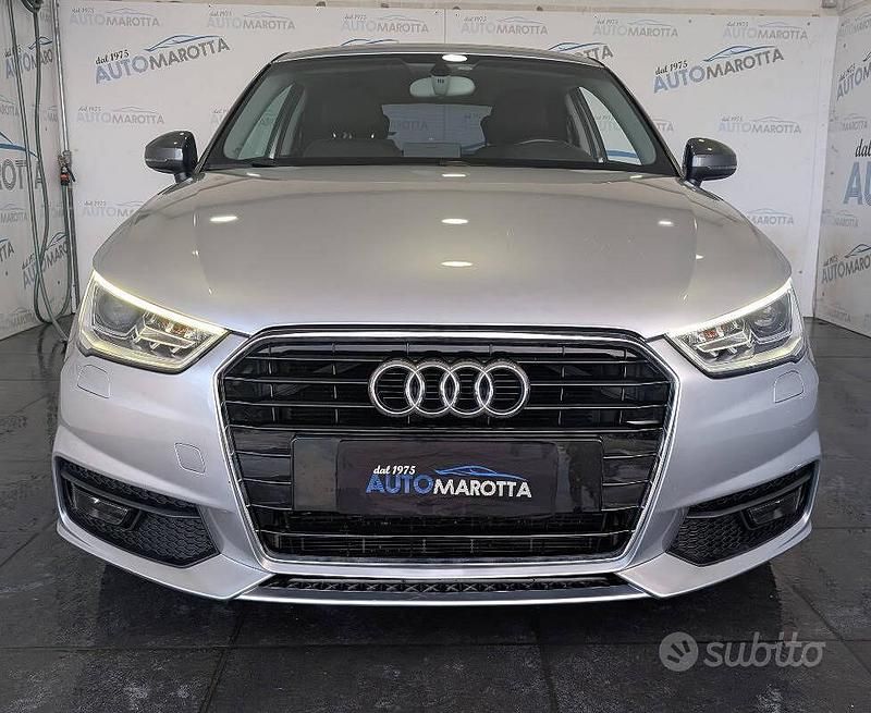 Usata Audi A1 Admired 90 CV (66 kW) 2018 Grigio daytona Berlina