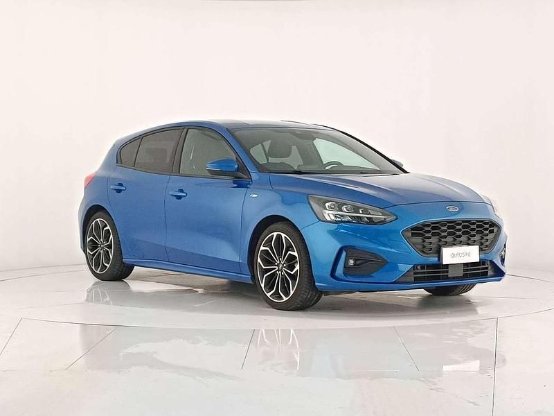 Usata Ford Focus ST-Line 125 CV (91 kW) 2019 Blu anodizzato Berlina