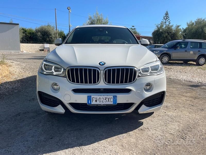 Usata BMW X6 M Sport 312 CV (229 kW) 2019 Bianco SUV