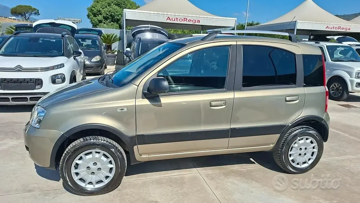 Usata Fiat Panda 4x4 69 CV (50 kW) 2011 Beige Utilitaria
