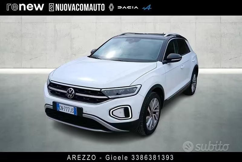 Usata VW T-Roc Style 116 CV (85 kW) 2023 Bianco SUV